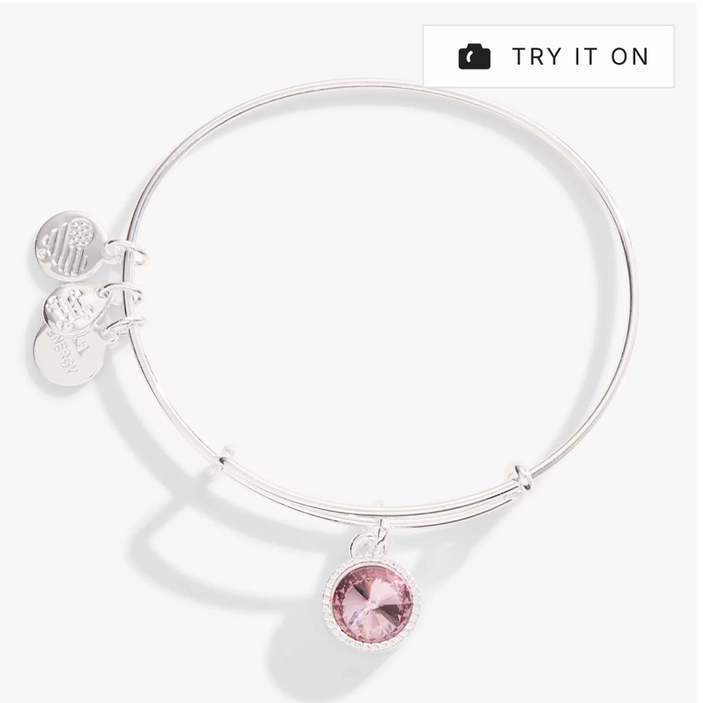 Alex and Ani Aunt and Amethyst bracelet set